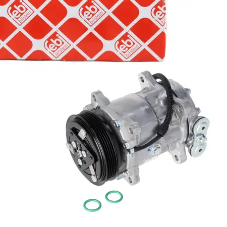 febi Klimakompressor f&uuml;r PEUGEOT 106 1 2 206 306 CITROEN Berlingo XSara Saxo 1.0 1.3-1.6