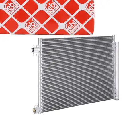 febi Kondensator Klimakondensator f&uuml;r NISSAN 2 1.2-1.6 1.5/1.6 dCi X-Trail 2 1.6 dCi