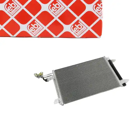 febi Kondensator Klimakondensator f&uuml;r VW Golf 4 5 6 AUDI 8L 8P SEAT Leon 2 SKODA Octavia