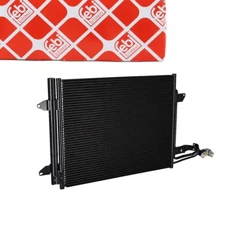 febi Kondensator Klimaanlage + Trockner f&uuml;r VW Caddy 3 Touran 1.4 1.6 1.9 2.0 1T0820411A