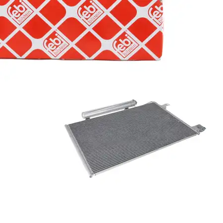 febi 197594 Air Conditioning Condenser + Dryer for MERCEDES-BENZ W169 W245 1695001154