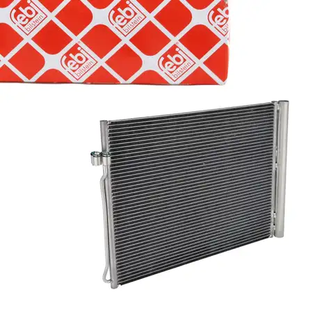febi 197603 Kondensator Klimaanlage + Trockner f&uuml;r BMW X5 E70 F15 X6 E71 F16 64509239992