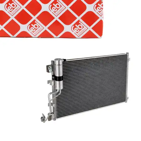 febi 197623 Air Conditioning Condenser + Dryer for NISSAN Qashqai 1 92100JD500