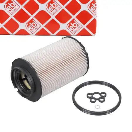 febi 26566 Kraftstofffilter f&uuml;r VW Ggolf 5 6 Touran AUDI A3 8P 1.9/2.0 TDI 1K0127434A