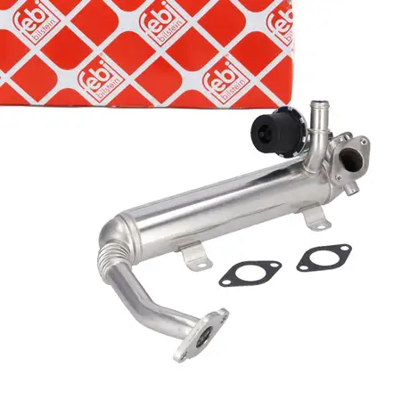febi 193147 K&uuml;hler Abgasr&uuml;ckf&uuml;hrung + Dichtung f&uuml;r VW Golf 5 AUDI A3 Octavia 2 1.9-2.0 TDI