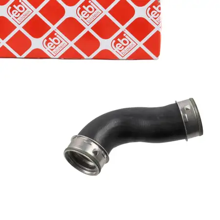 febi Ladeluftschlauch Turboschlauch f&uuml;r AUDI A3 8P VW Golf 5 Passat B6 SEAT 2.0 TDI links