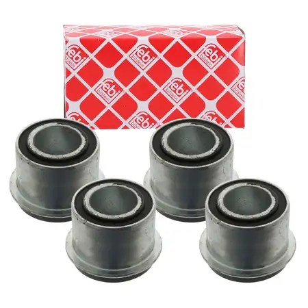 2x febi Lagerbuchse Silentbuchse Blattfeder f&uuml;r IVECO Daily 3 4 5 vorne o. hinten 8587681