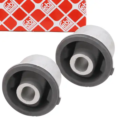 2x febi 38782 Achslager Tonnenlager f&uuml;r AUDI A6 C6 + Allroad C5 C6 C7 vorne