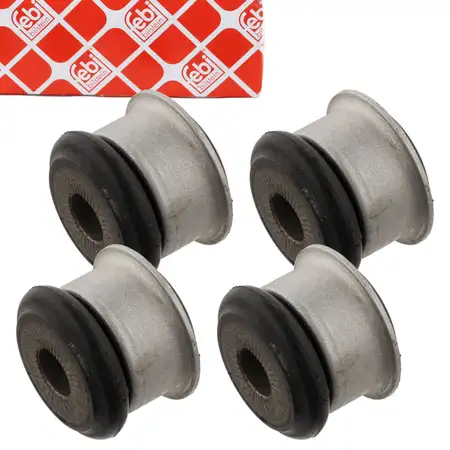 4x febi 30970 Achsk&ouml;rperlager Achslager f&uuml;r OPEL Astra G H Zafira A B vorne 302275