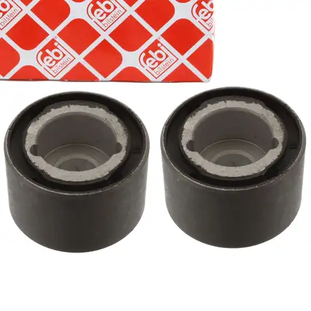 2x febi Lagerung Differential f&uuml;r MERCEDES-BENZ W124 S124 C124 A124 hinten 1243527765