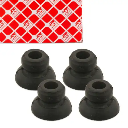 4x febi Lagerung Lenkgetriebe f&uuml;r MERCEDES W203 C203 CL203 C209 A209 R171 vorne 2033330514