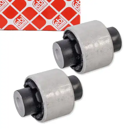 2x febi 172363 Querlenkerlager f&uuml;r VW Passat B8 B9 Tiguan Q3 Superb 3 hinten unten innen