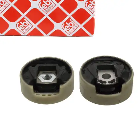 2x febi 45308 Motorlager Motorhalter f&uuml;r AUDI A3 8P SEAT Leon SKODA Golf 5 6 unten + oben