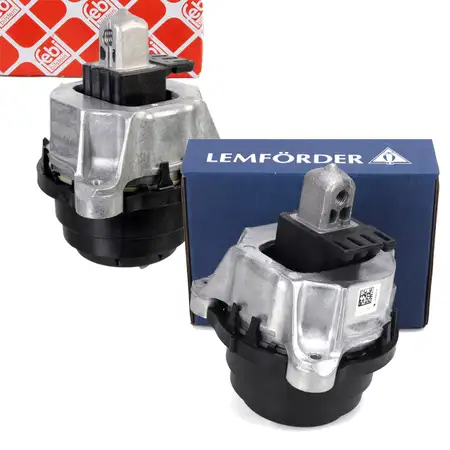 2x febi / LEMF&Ouml;RDER Motorlager f&uuml;r BMW G20/21 G30/31 G32 G11/12 X3 X4 X5 X6 X7 xDrive B57