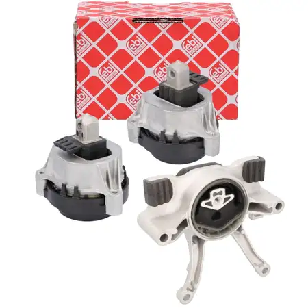 2x febi Motorlager + Getriebelager f&uuml;r BMW G30 G31 520i 530i G32 630i G11 G12 730i B48