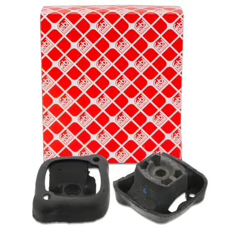 2x febi engine mounts for MERCEDES W123 200D OM615 and 240D OM616 (200D and 240D models from the 1978 model year onward), front