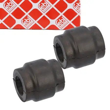 2x febi 15585 Stabilisatorlager Stabilager f&uuml;r IVECO Daily 2-6 vorne o. hinten 08581022