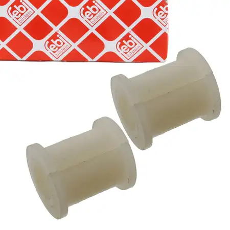 2x febi 35231 Stabilisatorlager Stabilager f&uuml;r IVECO Daily 2-4 Hinterachse innen