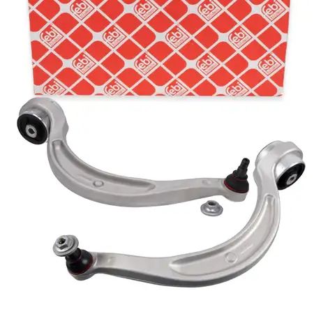 2x febi Querlenker Lenker f&uuml;r AUDI A4 S4 RS4 B9 A5 S5 RS5 F5 Vorderachse hinten unten