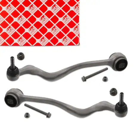 2x febi PROKIT Querlenker Radaufh&auml;ngung f&uuml;r BMW 5er E39 520-530i 520-530d Vorderachse oben