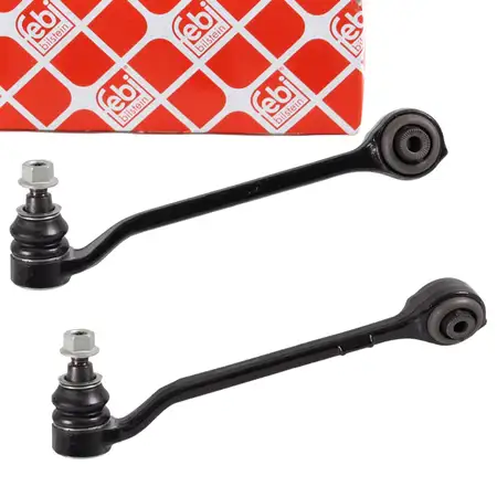 2x febi control arms + ball joints for BMW X3 F25 and X4 F26 front axle, rear lower