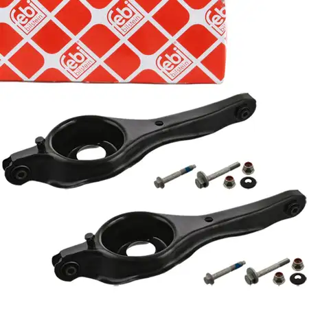 2x febi 37000 Querlenker Federaufnahme + Schrauben f&uuml;r FORD 1 2 C-Max DM2 hinten unten