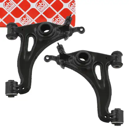 2x febi Querlenker Lenker f&uuml;r MERCEDES C-Klasse W202 S202 CLK C208 A208 SLK vorne unten