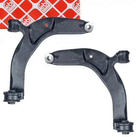 2x febi Querlenker Lenker + Lager f&uuml;r VW California Multivan Transporter T5 T6 2012 vorne