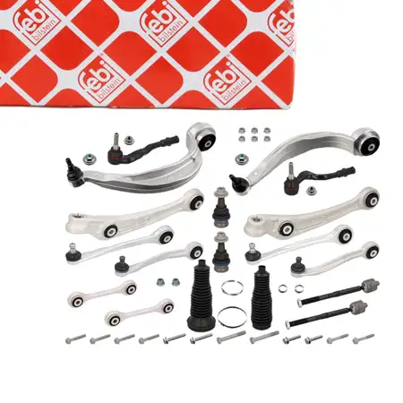 febi 188608 Querlenker Satz f&uuml;r AUDI Q5 8RB mit elektrischer Servolenkung Vorderachse
