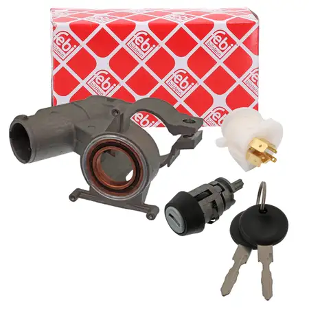 febi Lenkschloss + Z&uuml;ndschalter + Z&uuml;ndschloss f&uuml;r VW Golf 1 2 Passat B1 B2 AUDI 80 B2