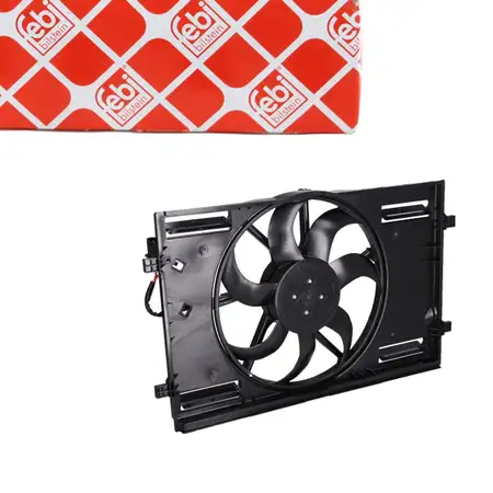 febi Motorl&uuml;fter Motork&uuml;hler f&uuml;r VW Golf 7 AUDI A3 8V 8Y Q2 SEAT Leon SKODA Octavia 3