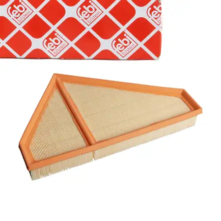 febi Luftfilter Motorluftfilter Luftfiltereinsatz f&uuml;r JAGUAR F-Type 3.0 5.0 vorne links