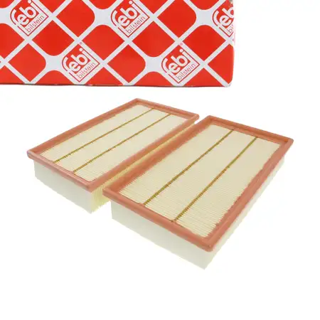 febi 170396 Luftfiltersatz Motorluftfilter f&uuml;r JAGUAR XF X250 XJ X351 3.0 4.2 5.0 2 St&uuml;ck