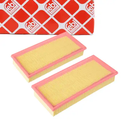 febi Luftfiltersatz Motorluftfilter Satz f&uuml;r MERCEDES W205 S205 GLC X253 C253 63 AMG M177