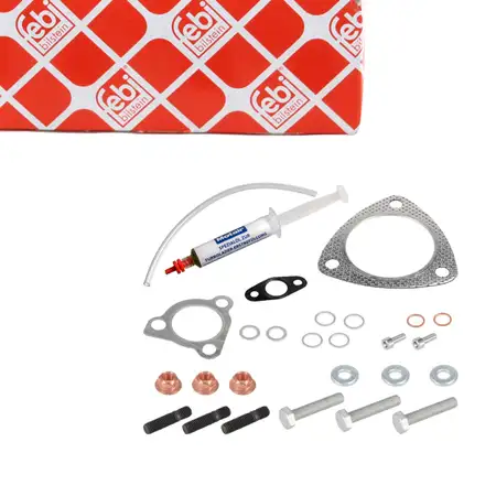 febi Montagesatz Lader Dichtungssatz f&uuml;r VW Passat B5/.5 AUDI A4 A6 SEAT Alhambra 1.8T