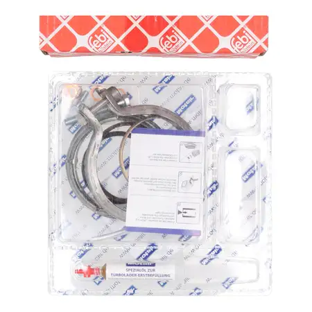 febi Montagesatz Lader f&uuml;r BMW E90 E91 E92 E93 F10 F07 F01-04 F11 X5 N57 M57 11658518404