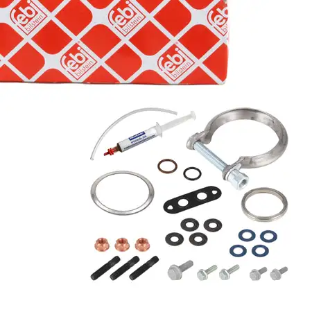 febi Montagesatz Lader Dichtungssatz f&uuml;r OPEL Astra J K Mokka Zafira C Meriva B 1.6 CDTI