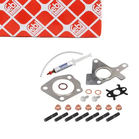febi Montagesatz Lader Dichtungssatz f&uuml;r NISSAN Qashqai 1 RENAULT Clio 3 1.5D 8200436329