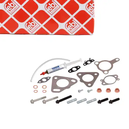 febi Montagesatz Lader f&uuml;r OPEL Astra H J Meriva A B Mokka 10 Zafira B Corsa D 1.7 DIESEL