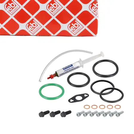 febi 190187 Montagesatz Lader Dichtungssatz f&uuml;r BMW F10 F07 F11 F01-04 X5 X6 11657810781