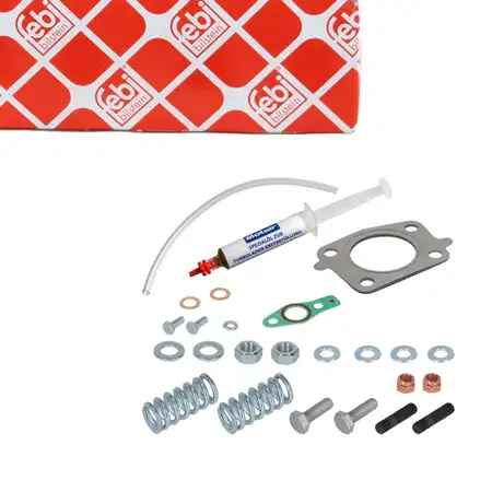 febi 190222 Montagesatz Lader Dichtungssatz Satz f&uuml;r MITSUBISHI Pajero L200 2.5D MR571366