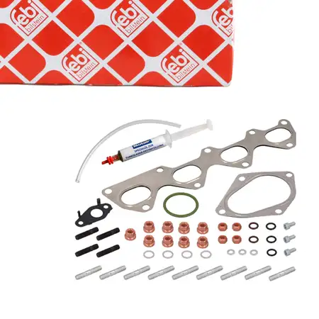 febi Montagesatz Lader f&uuml;r VW Golf 5 6 Polo 5 AUDI SEAT Ibiza 4 SKODA Fabia 2 1.4 TSI/TFSI