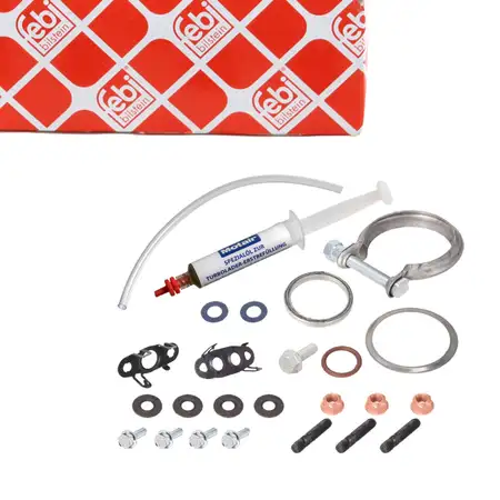 febi 191228 Montagesatz Lader Dichtungssatz Turbolader f&uuml;r OPEL Astra J K 1.6 CDTi 860424