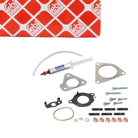 febi 191235 Montagesatz Lader Dichtungssatz f&uuml;r AUDI A4 B8 A5 A6 C7 Q5 2.0 TDI 03L145757A