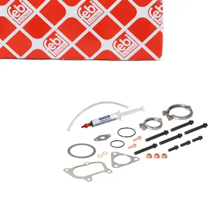 febi Montagesatz Dichtungssatz Lader Turbolader f&uuml;r OPEL Astra G Vectra B Zafira 2.0/2.2D