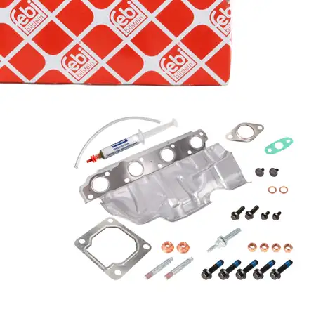 febi Montagesatz Lader Turbolader Satz f&uuml;r FORD Mondeo 3 Transit JAGUAR X-Type 1 2.0D