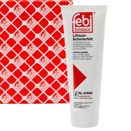 febi 31942 Montagepaste Schmierfett VW TL52150 G052150A2 f&uuml;r AUDI VOLVO VW 180g