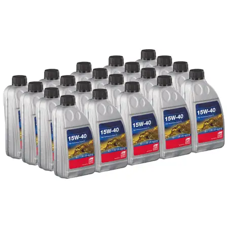 20L febi 32925 15W-40 Motor&ouml;l f&uuml;r MACK CUMMINS DEUTZ CAT MAN MERCEDES RENAULT