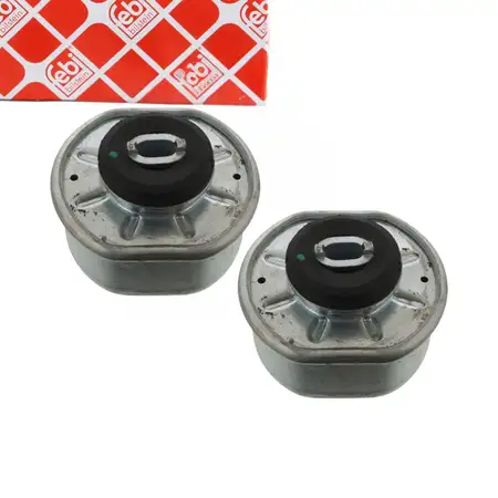 2x febi 01513 Motorlager Hydrolager f&uuml;r VW California Transporter 1.8 2.0 1.9 D/TD hinten