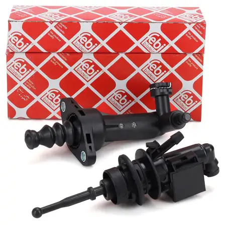 2x febi clutch slave cylinder + master cylinder for VW Golf 5, 6, Touran 1T, A3, 8P, MQ200